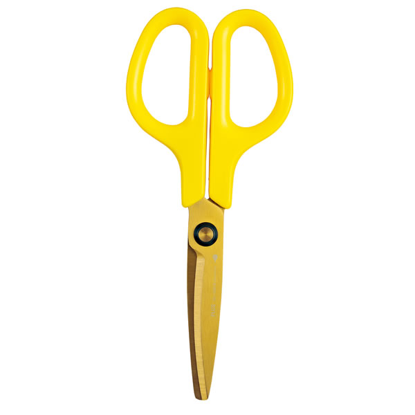 【はさみ】プラス/フィットカットカーブ 洗えるチタン(ST-175STW・34-556)パプリカイエロー 左右対称 まるごと洗える!キッチンや水周りでの新定番!...