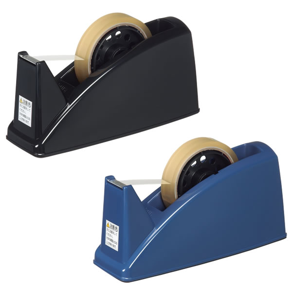 【全2色】プラス／テープカッター （TC-101E・37-29) 高摩擦力で、すべらない！ PLUS