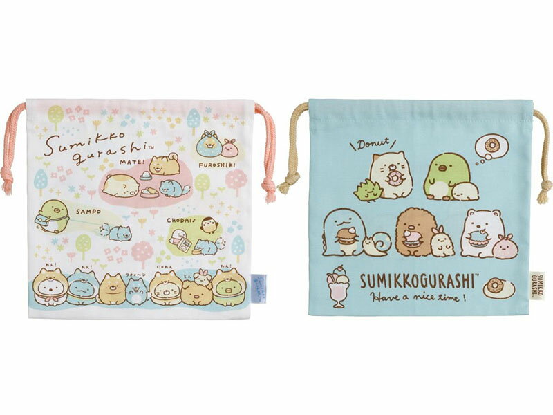 サンエックス　巾着袋　すみっコぐらし