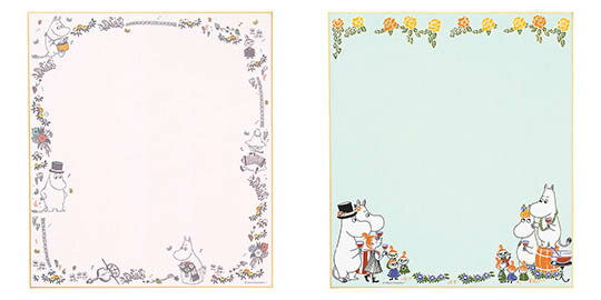 学研　色紙　封筒付き　ムーミン