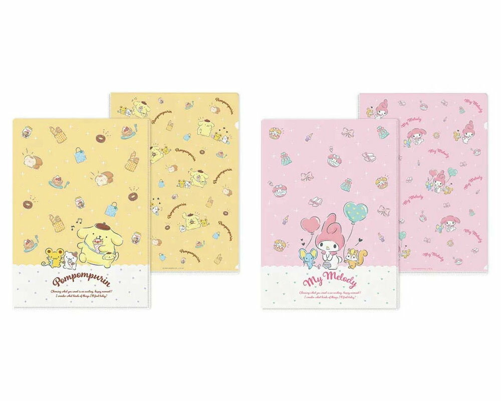 エムプラン　サンリオキャラクターズ B5 下敷きファイル