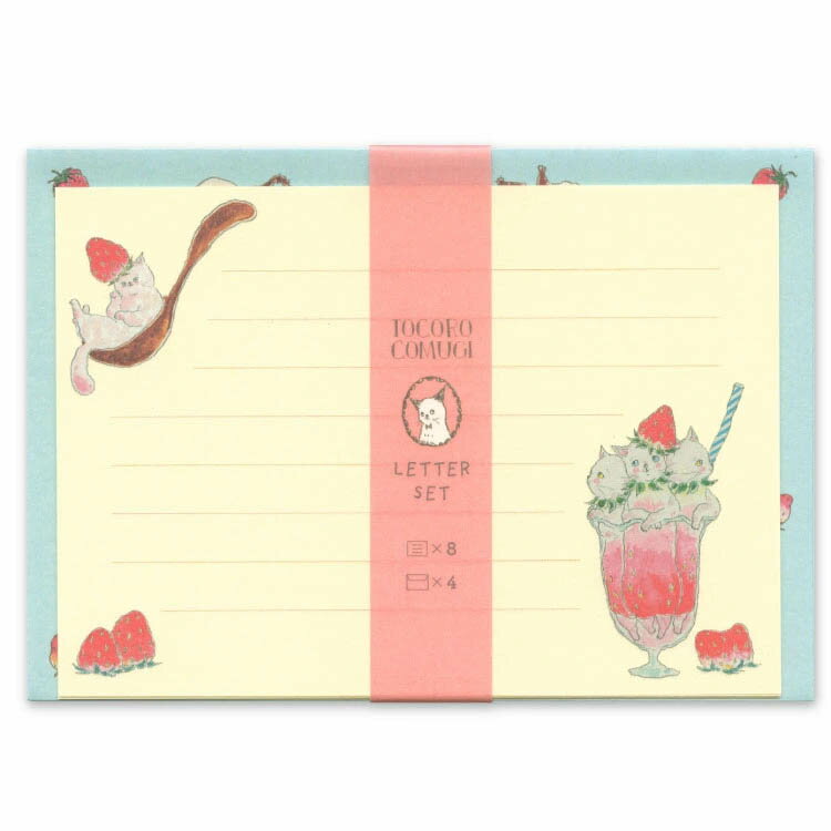 アクティブコーポレーション　トコロコムギレターセット　いちご