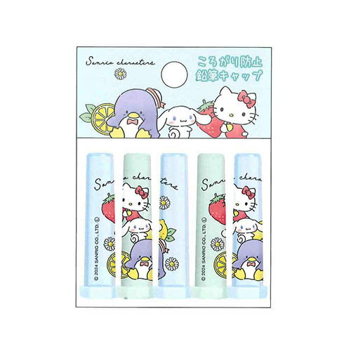 クラックス　キャラクターころがり防止鉛筆キャップ　サンリオキャラクターズ