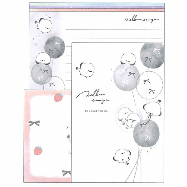 カミオジャパン　ソーメニーレターセット　ズットシマエナガ