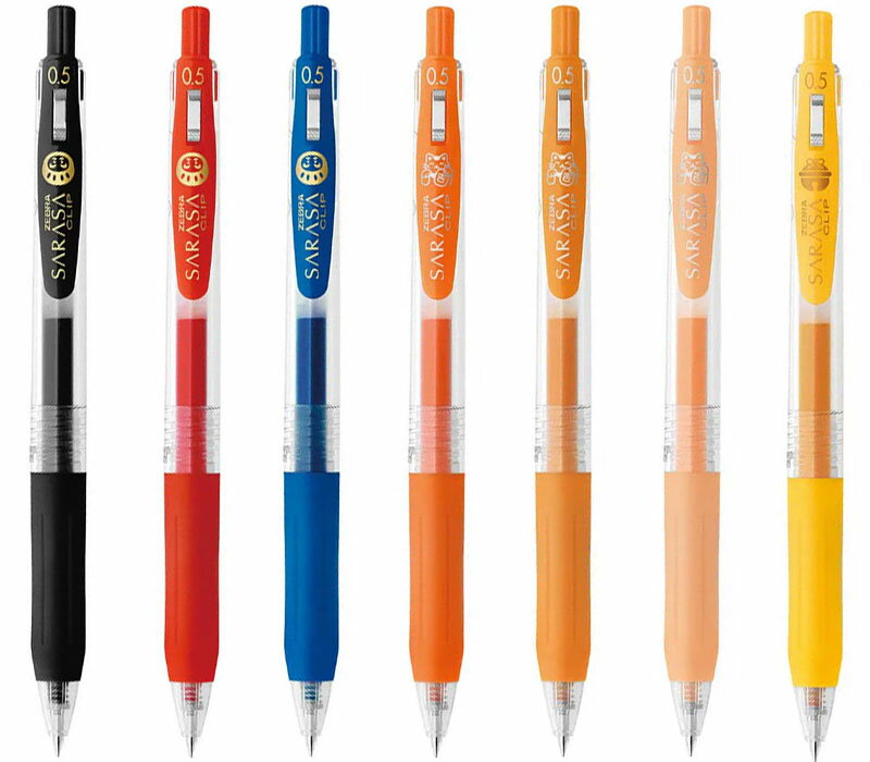 ゼブラ　ノック式ジェルボールペン　サラサクリップ　0.5mm　勉強応援　★数量限定販売★のサムネイル