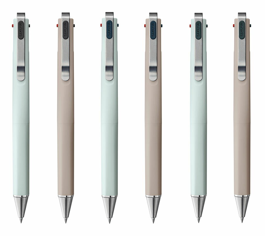 サクラクレパス　ノック式ゲルインキボールペン　ボールサイン iD3C　0.4mm　★数量限定カラー★