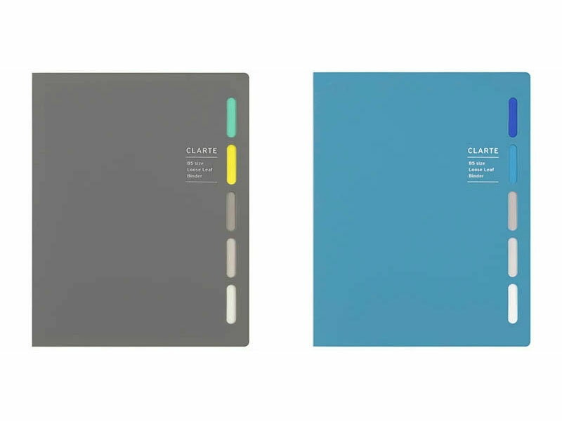 マルマン　バインダー　クラルテ　B5　プラスチックバインダー