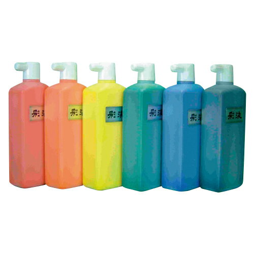 水で自由に薄められて、紙や布の色付けに適しています。混色も自由で、色むらや筆あとが出ないように均一に染色できます。●500mle163-171