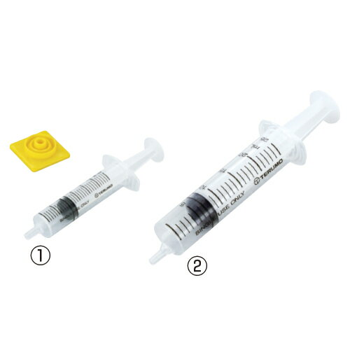 【ゆうパケット対応可】注射筒　5ml（台付） 340201【大和科学教材研究所】