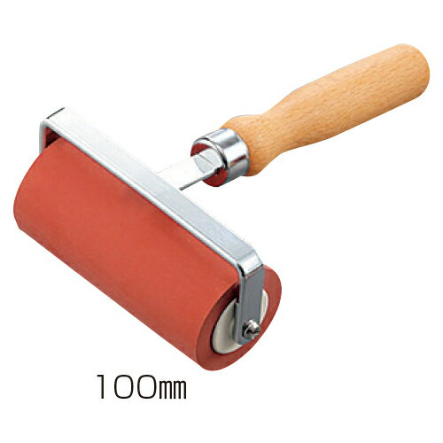 版画用ゴムローラー130mm42-168