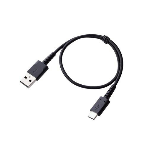 【ゆうパケット対応可】スマホ用USBケーブル(A・C) 高耐久MPA-ACS03NBK【エレコム】 【ゆうパケット対応可】スマホ用USBケーブル(A・C) 高耐久MPA-ACS03NBK【エレコム】
