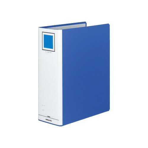 Rチューブファイル　A4縦73mm730枚収容2穴青 フ-R680NB【コクヨ】