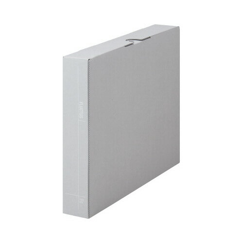 紙製収納用品 FLUCTUS A4 ケースファイル4155-2-GY【キングジム】 紙製収納用品 FLUCTUS A4 ケースファイル4155-2-GY【キングジム】