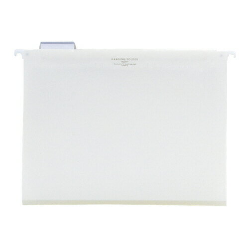 ハンギングフォルダー A4　1組5枚入り　白　見出し紙付き G1641-0【リヒトラブ】