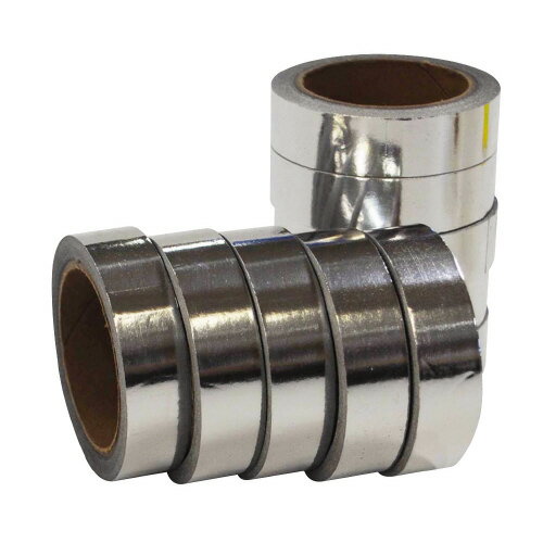 紙テープ　銀　10巻パック　幅18mm×約24m KTAN-ギン【エヒメ紙工】