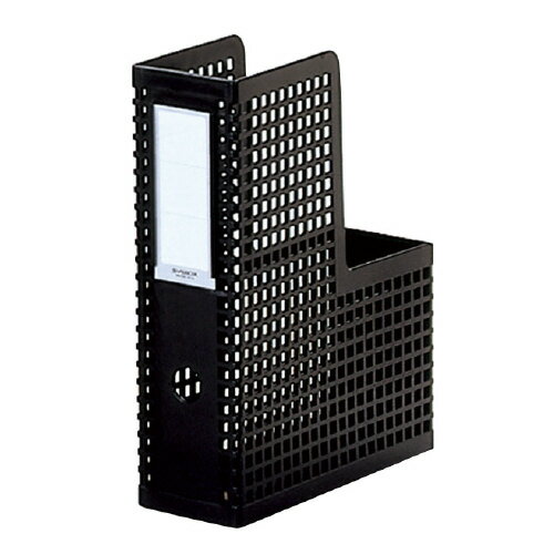 シスボックス（A4縦型） 収容幅80ミリ 黒 SBX-85-60【セキセイ】