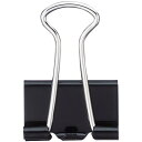 パ)ダブルクリップ オープンボックス ブラック小 1セット(20個入×5)4263-9770【カウネット】