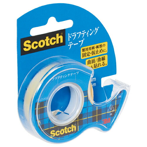 ●低粘着性（マスキングテープの 約1／2）で、原稿や台紙を傷めずきれいにはがせます。 トレーシングペーパーやデザイン用紙の仮止め、リールに巻いたフィルム類の仮止め、マスキングの補助などに。　●幅・長さ／12mm×5m　●巻芯直径／25mm　...
