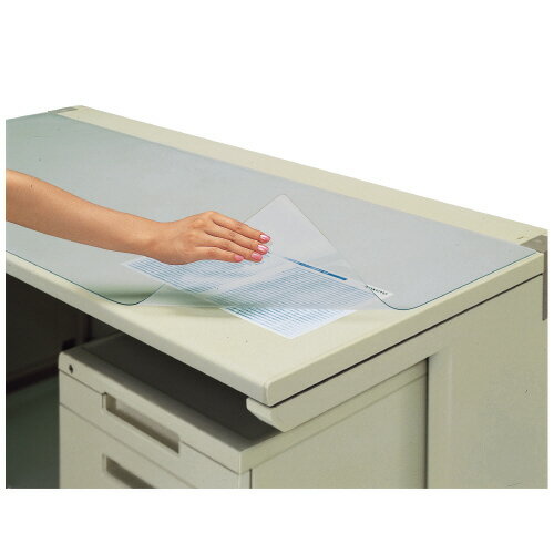 ●サイズ（マット外寸法）/1182×596mm●サイズ（天板寸法）/1200×700mm●MX型デスク1000・700用はマ-506が該当します。●上敷/PVC-P（透明）片面（内側）特殊加工t1.7mm●仕様/S（下敷きなし）●材質/軟質PVC●天然木質デスクには、天板保護のために下敷き付きの商品をお求め下さい。※コピーした用紙、濡れた書類はよく乾燥のうえ、挟んでください。　※PVC−P製デスクマットは伸び縮みしやすい材質のため、表記の外寸法と異なる場合がありますがご了承ください。k5114-9802