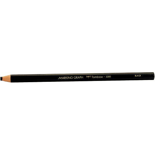 【ゆうパケット対応可】マーキンググラフ 黒　紙巻 2285-33【トンボ鉛筆】