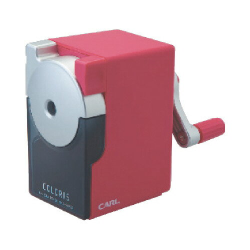 鉛筆削り　カラリス　ピンク　2段階芯調節機能付CP-100A-P【カール】