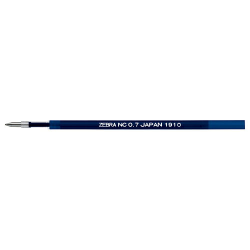 【ゆうパケット対応可】ブレン　替芯　ボール径0．7mm　インク色：青 RNC7-BL【ゼブラ】