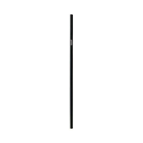 ●飲みやすい曲がるタイプのストロー。●寸法／直径6×長さ210mm●カラー／ブラック●材質／ポリプロピレン●単位（入数）／1箱（500本入）k6537-5976