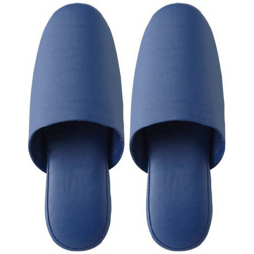 抗菌多機能ビニールスリッパ　ネイビー574921【テンダイ】