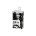 ダブルクリップ<Scel-bo>(大) 黒 10個入(パック) 口幅32mmクリ-J33ND【コクヨ】