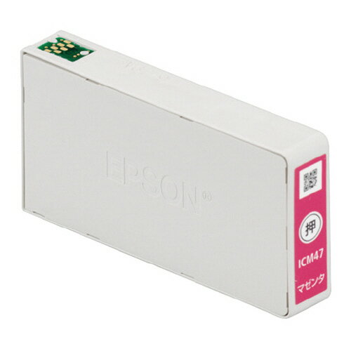 エプソン対応純正インクカートリッジ ICM47　（マゼンタ） ICM47【エプソン】