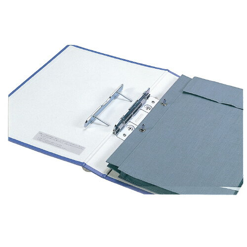 布製図面袋（2穴）　A4（外寸）　穴径φ6　面ファスナー式セ-FZ119【コクヨ】