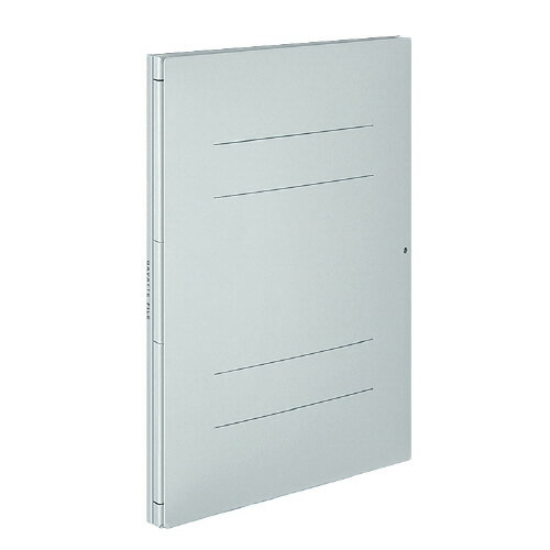 ガバットファイル＜ツイン＞（紙製）　A4縦　1〜100ミリとじ　2穴　グレーフ-VT90NM【コクヨ】