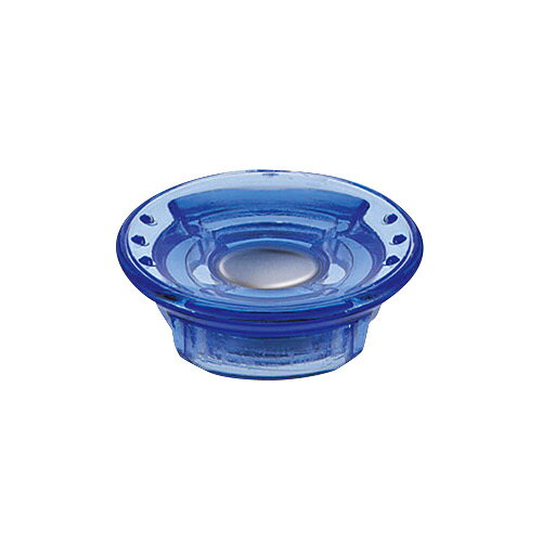 【ゆうパケット対応可】超強力カラーマグネット＜ネオマグ＞ フラットタイプ25mm 透明青 5個入マク-1025NTB【コクヨ】