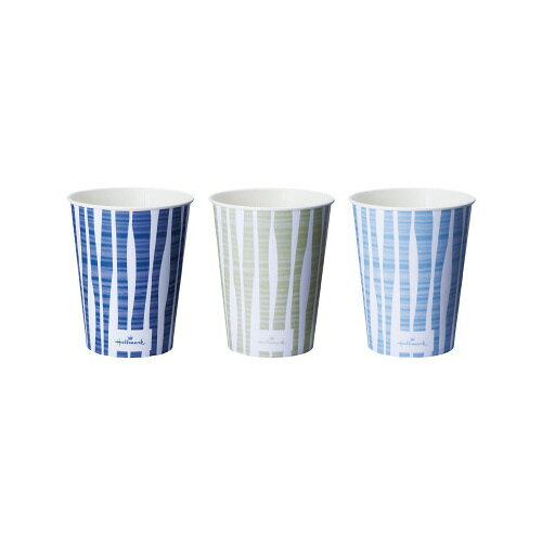 Paper Cups - パ）HMセミフォーマル柄カップ　9オンス100個入×57312-6430【カウネット】
