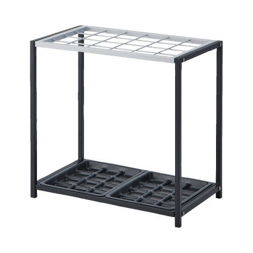 スタンダード傘立てラックN　24本用KLFM5352BK24【T．K．M】