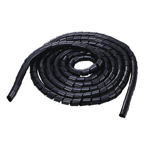 ケーブルチューブ　内径20mm　5m　黒BST-20BK【エレコム】
