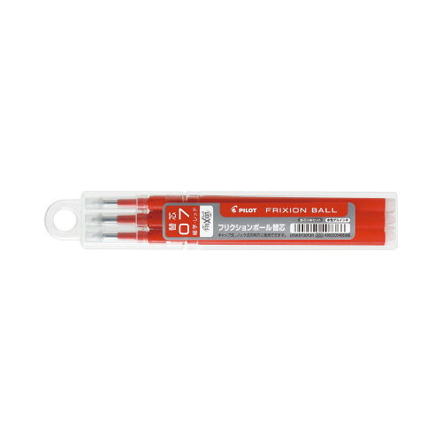 ●フリクションボール、フリクションボールノック用替芯●ボール径／0．7mm●インク色／レッド（R）k6189-3009