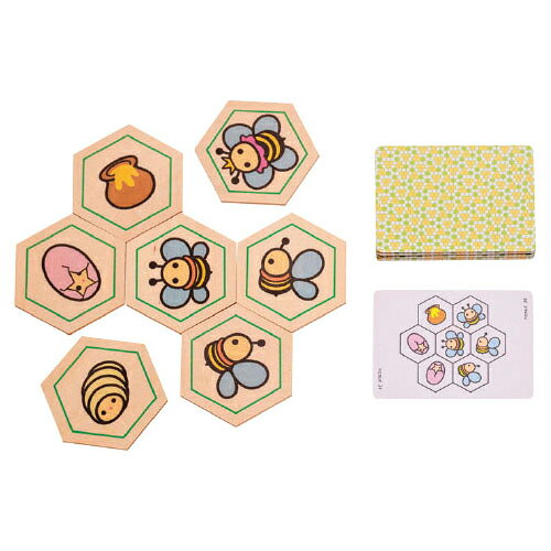 簡単ルールのパズルゲーム！説明5秒でゲームスタート！！●内容／木製プレート（黄×7、緑×7）、問題カード×30●サイズ／木製プレート：直径7cm、カード：6.3×8.8cm●重量／180g●材質／シナ合板、紙幼児 知育e213-181