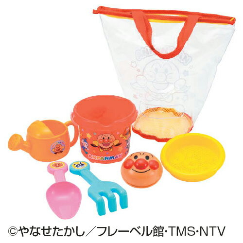 アンパンマン カラフルおでかけ砂場セット【アガツマ】