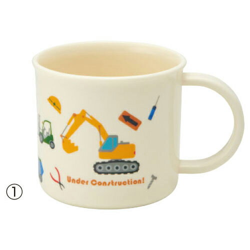 抗菌食洗機対応プラコップ　(2)ラビットガーデン696015【スケーター】