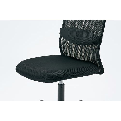 オフィスチェア ランバーメッシュチェア ブラック 1脚467528【関家具】 [2]