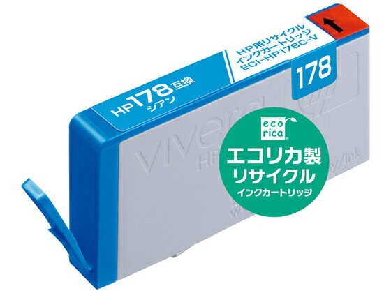 再利用品 - 【お取り寄せ】エコリカ HP用リサイクルインクカートリッジCB318HJ