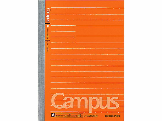 コクヨ キャンパスノート(ドット入リ罫線) A6 A罫 ノ-221ATNのサムネイル
