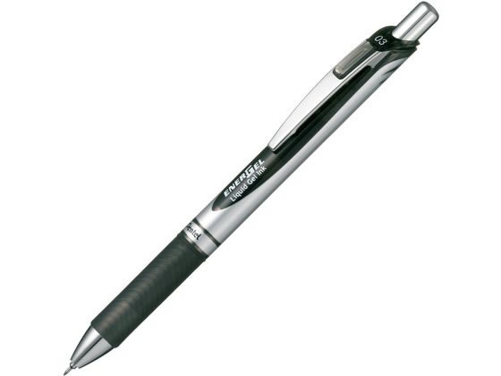 樂天商城 - ぺんてる ノック式 エナージェル 0.3mm 黒 BLN73-A