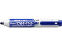 ぺんてる ハンディ ホワイトボードマーカー平芯太字 青 MWXN6M-C