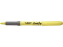 BIC マーキングハイライターグリップ イエロー BRIGRIP12YLW