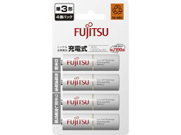 富士通 ニッケル水素電池min.1900mAh 単3形 4本