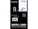 カシオ ネームランド スタンダード 9mm 白 青文字 XR-9WEB
