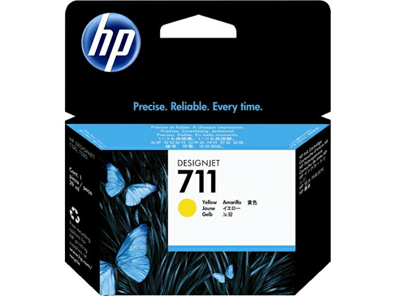 其它 - HP HP711インクカートリッジ イエロー 29ml CZ132A