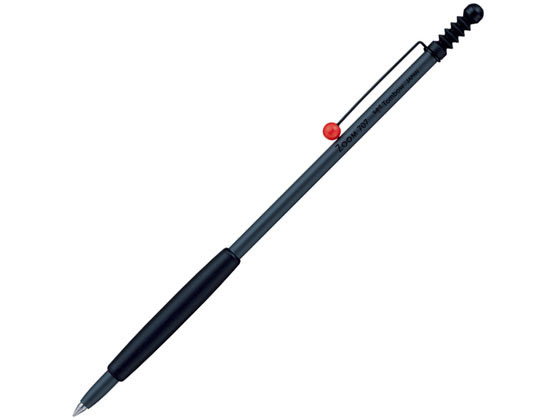 【お取り寄せ】トンボ鉛筆 油性ボールペン ZOOM 707 グレー BK BC-ZS1